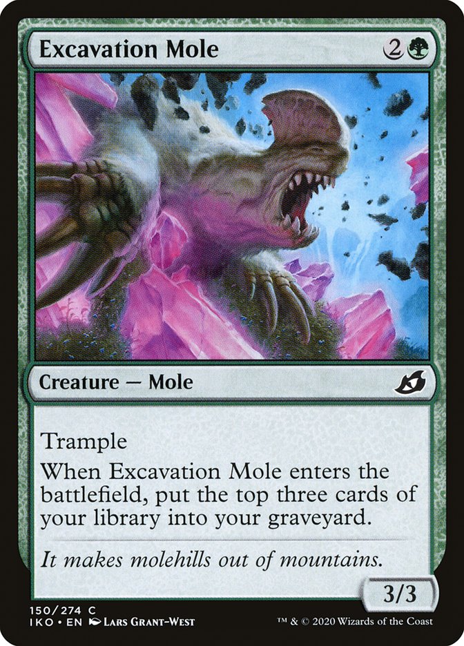 Excavation Mole [Ikoria: Lair of Behemoths] | Card Merchant Takapuna