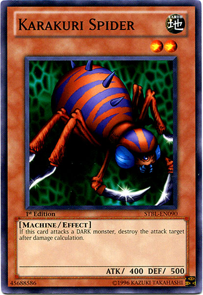 Karakuri Spider [STBL-EN090] Common | Card Merchant Takapuna