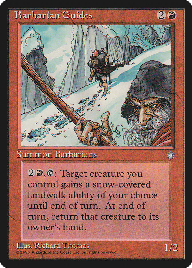 Barbarian Guides [Ice Age] | Card Merchant Takapuna