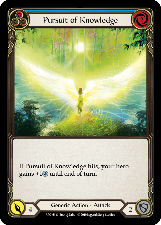 Pursuit of Knowledge [ARC161-S] (Arcane Rising)  1st Edition Normal | Card Merchant Takapuna