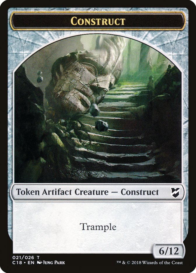 Construct Token (021/026) [Commander 2018 Tokens] | Card Merchant Takapuna