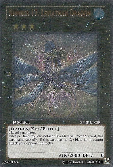 Number 17: Leviathan Dragon [GENF-EN039] Ultimate Rare | Card Merchant Takapuna