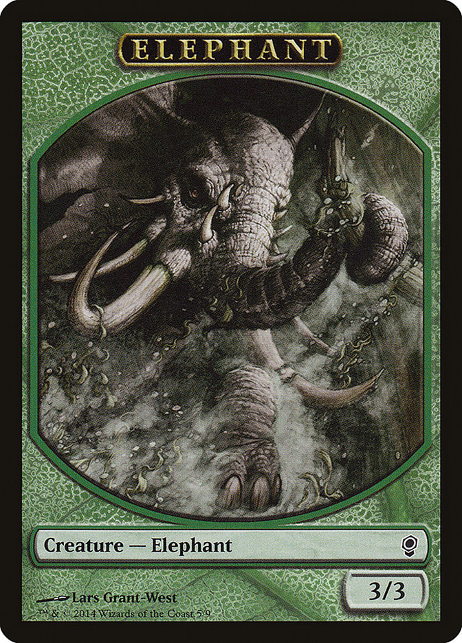 Elephant Token [Conspiracy Tokens] | Card Merchant Takapuna