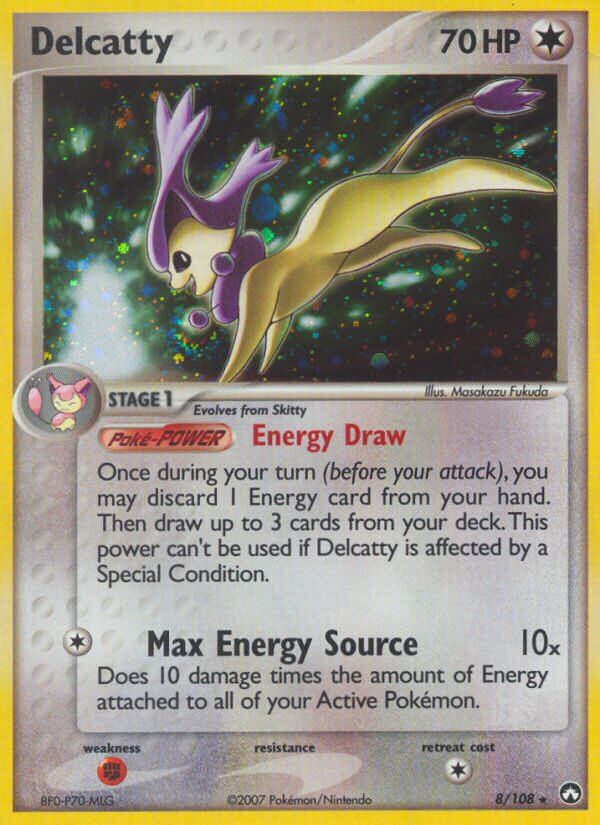 Delcatty (8/108) (Theme Deck Exclusive) [EX: Power Keepers] | Card Merchant Takapuna