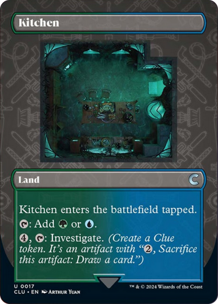 Kitchen (Borderless) [Ravnica: Clue Edition] | Card Merchant Takapuna