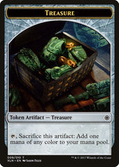 Dinosaur // Treasure (009) Double-Sided Token [Ixalan Tokens] | Card Merchant Takapuna