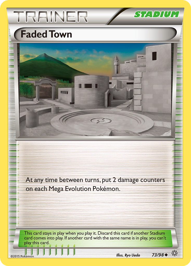 Faded Town (73/98) [XY: Ancient Origins] | Card Merchant Takapuna