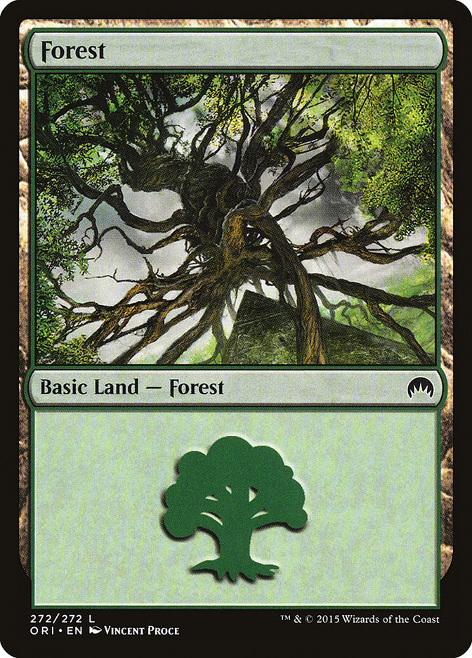 Forest (272) [Magic Origins] | Card Merchant Takapuna