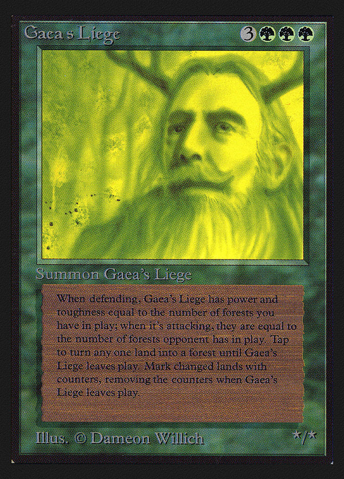 Gaea's Liege [International Collectors' Edition] | Card Merchant Takapuna