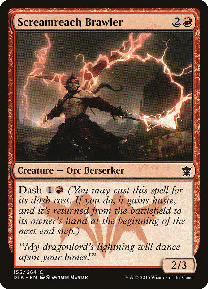 Screamreach Brawler [Dragons of Tarkir] | Card Merchant Takapuna