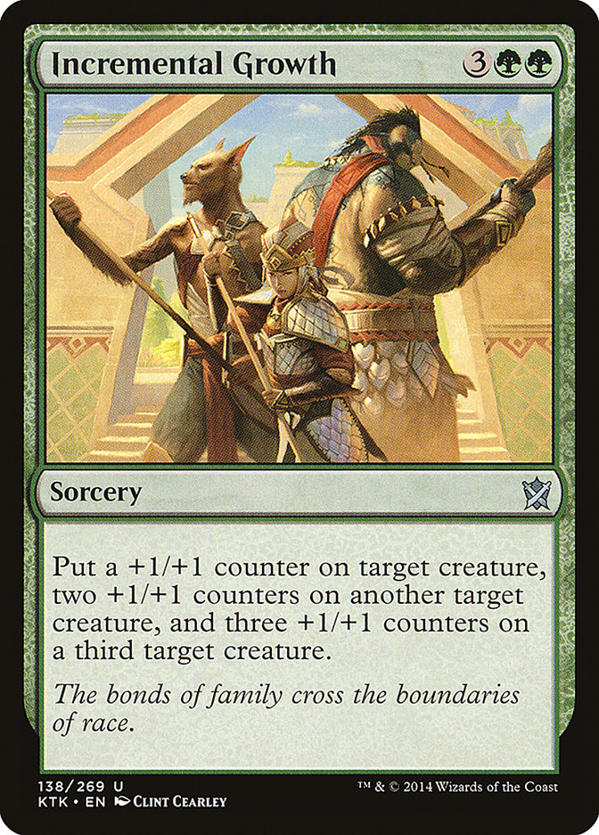 Incremental Growth [Khans of Tarkir] | Card Merchant Takapuna