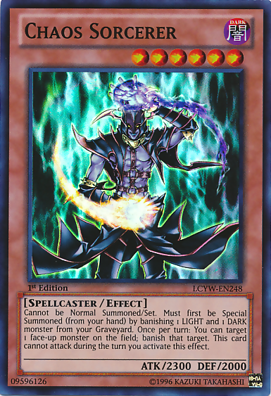 Chaos Sorcerer [LCYW-EN248] Super Rare | Card Merchant Takapuna