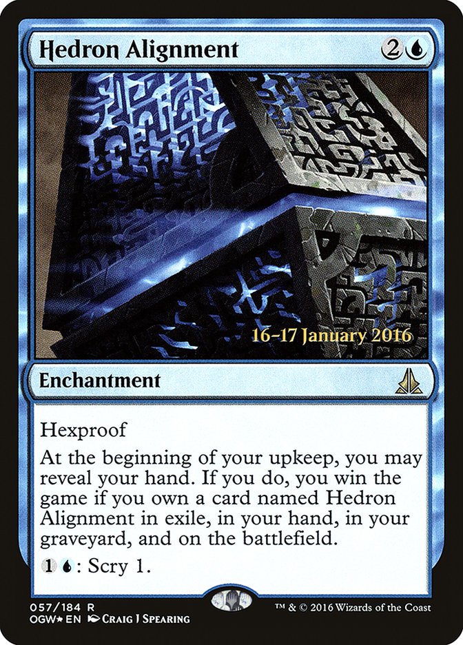 Hedron Alignment [Oath of the Gatewatch Prerelease Promos] | Card Merchant Takapuna