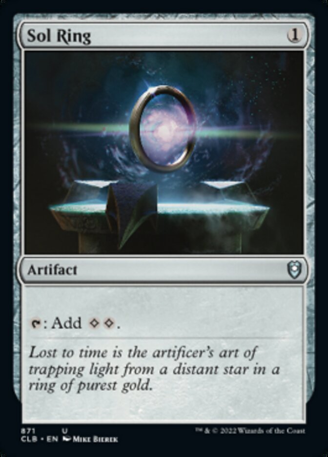 Sol Ring [Commander Legends: Battle for Baldur's Gate] | Card Merchant Takapuna