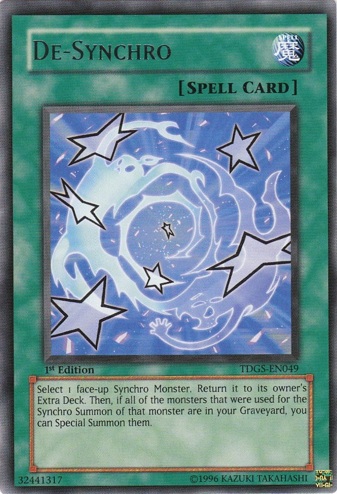 De-Synchro [TDGS-EN049] Rare | Card Merchant Takapuna