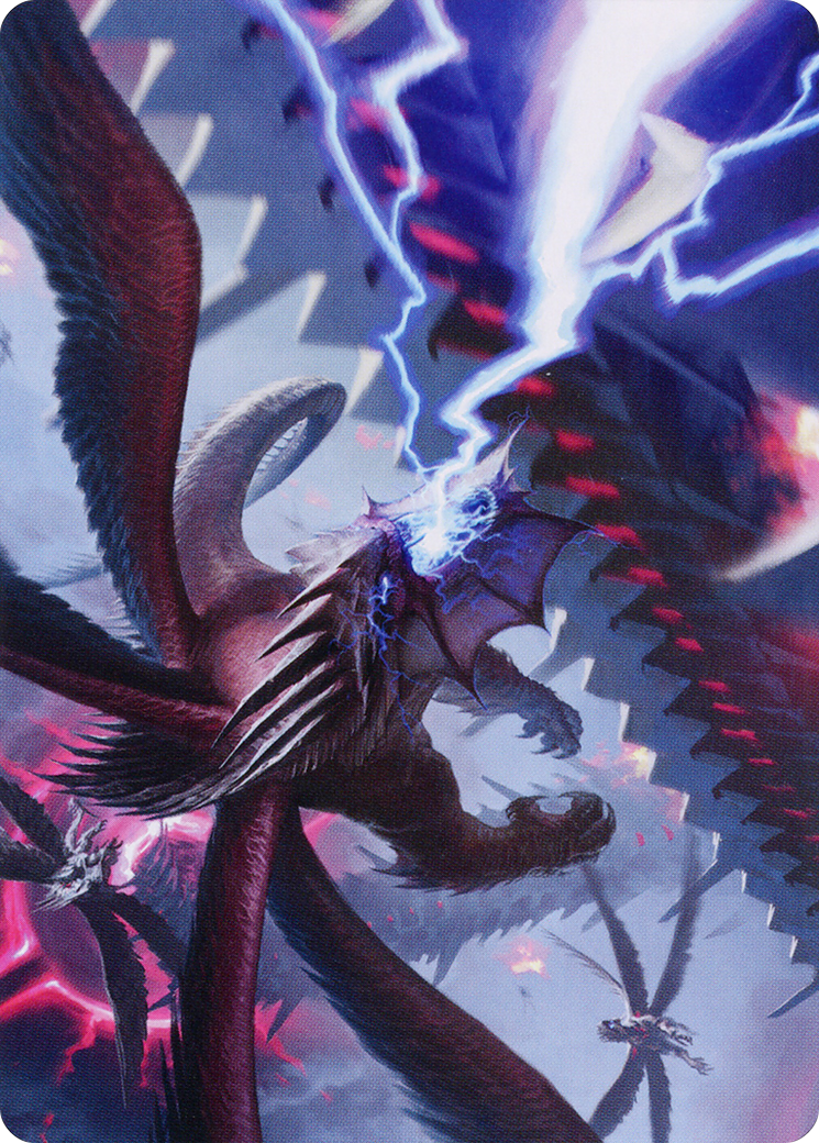 Defiant Thundermaw Art Card [March of the Machine Art Series] | Card Merchant Takapuna