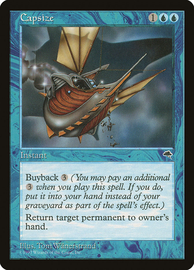 Capsize [Tempest] | Card Merchant Takapuna