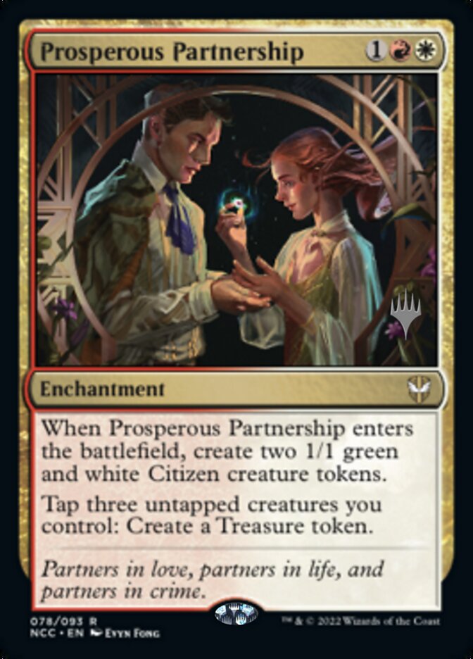 Prosperous Partnership (Promo Pack) [Streets of New Capenna Commander Promos] | Card Merchant Takapuna