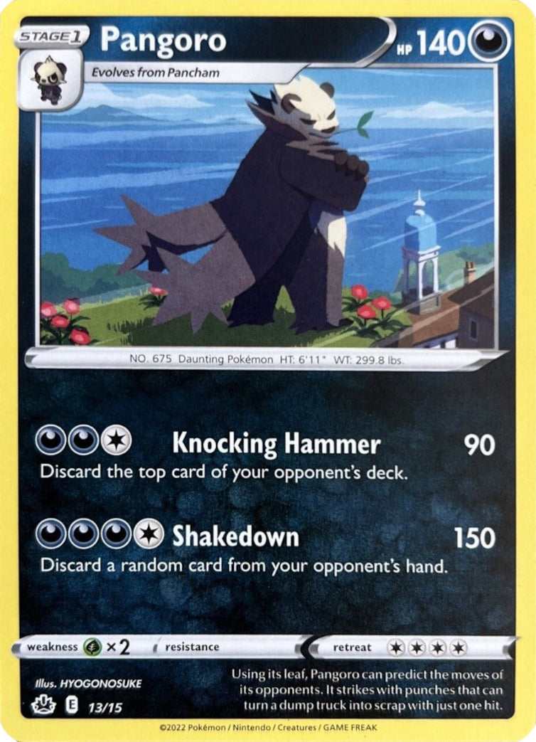 Pangoro (13/15) [McDonald's Promos: Match Battle] | Card Merchant Takapuna