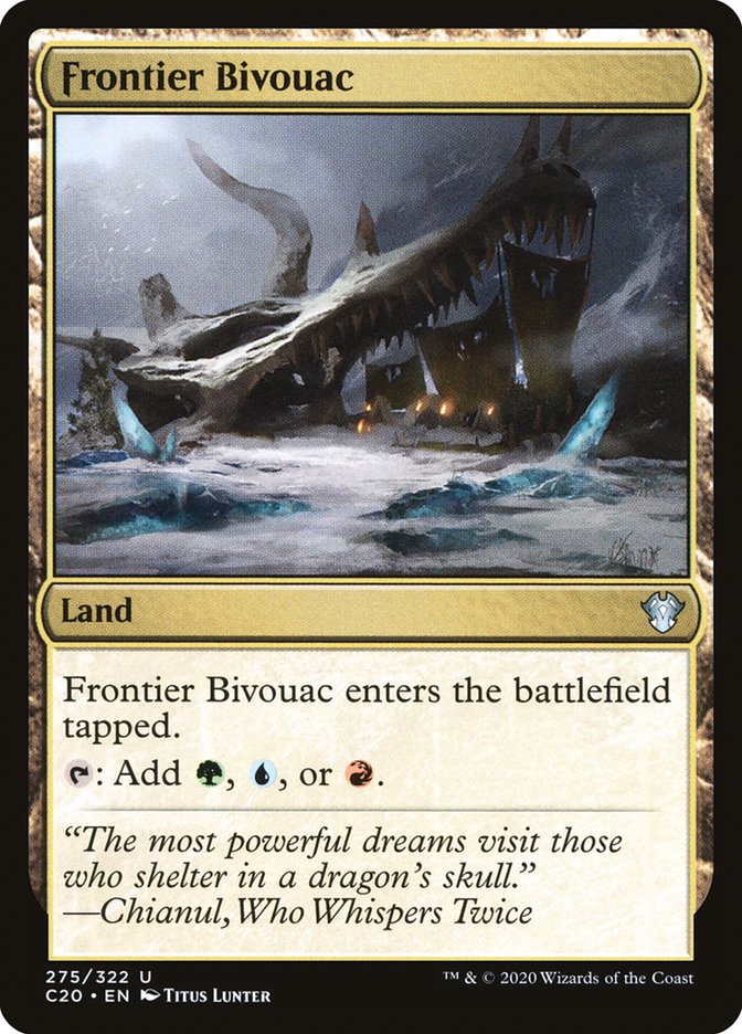 Frontier Bivouac [Commander 2020] | Card Merchant Takapuna