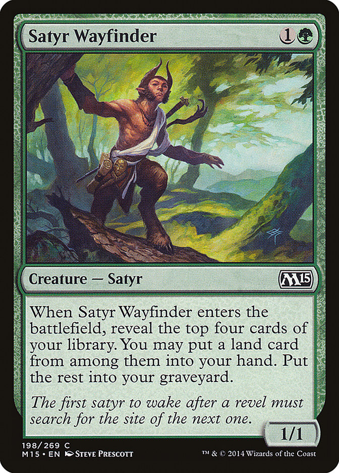 Satyr Wayfinder [Magic 2015] | Card Merchant Takapuna