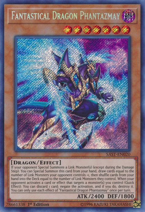 Fantastical Dragon Phantazmay [SAST-EN020] Secret Rare | Card Merchant Takapuna