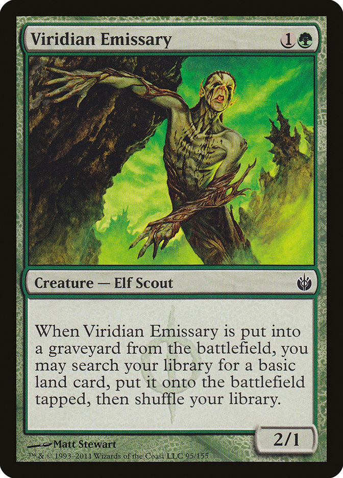 Viridian Emissary [Mirrodin Besieged] | Card Merchant Takapuna