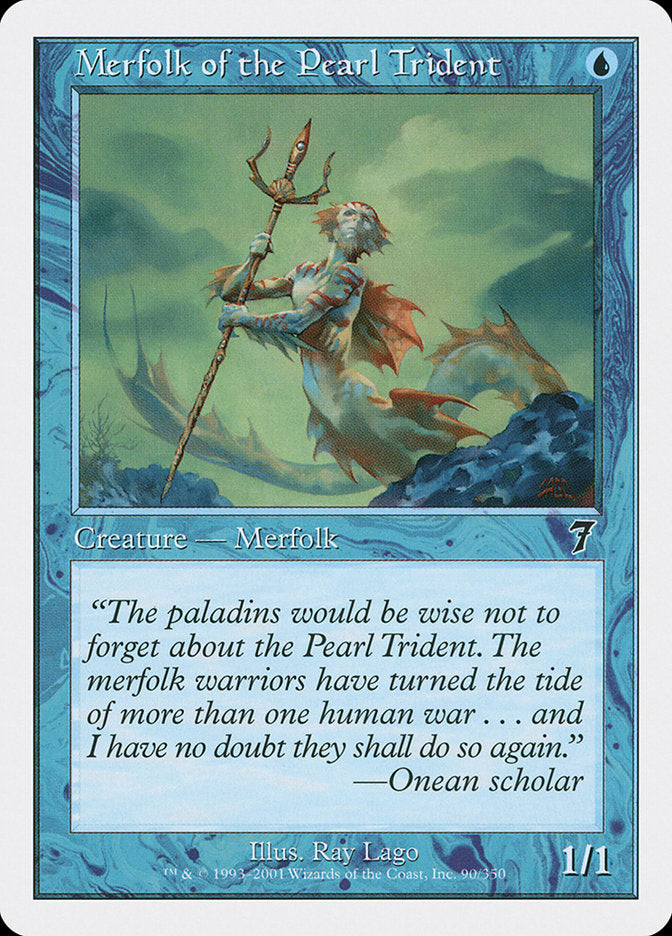 Merfolk of the Pearl Trident [Seventh Edition] | Card Merchant Takapuna