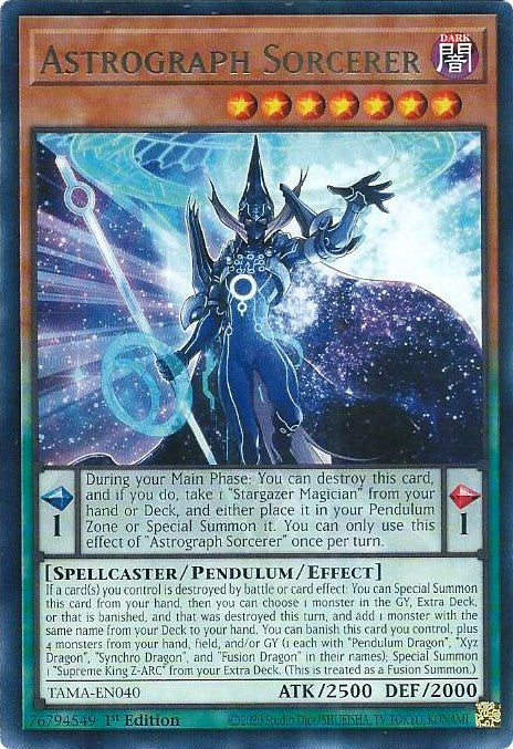 Astrograph Sorcerer [TAMA-EN040] Rare | Card Merchant Takapuna