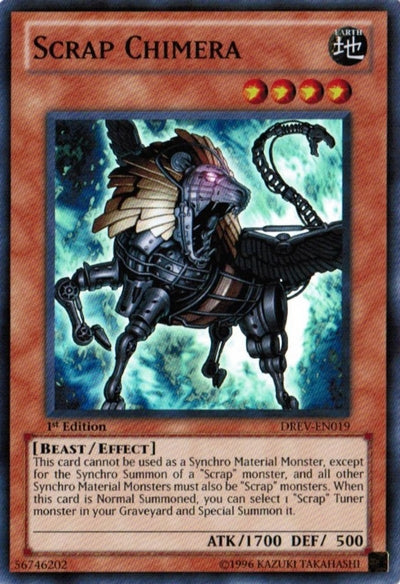 Scrap Chimera [DREV-EN019] Super Rare | Card Merchant Takapuna