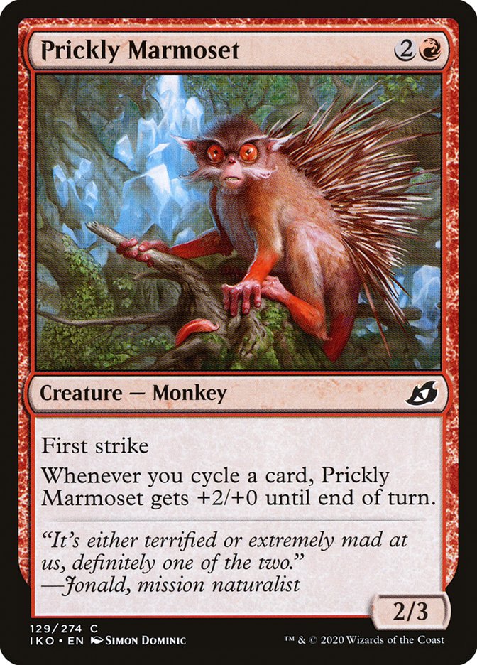 Prickly Marmoset [Ikoria: Lair of Behemoths] | Card Merchant Takapuna