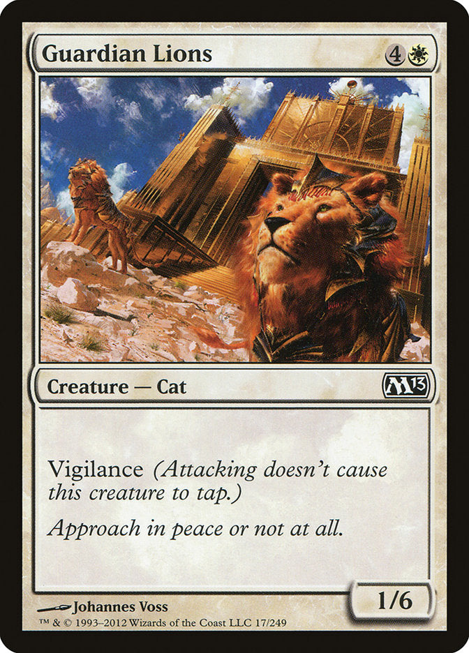 Guardian Lions [Magic 2013] | Card Merchant Takapuna