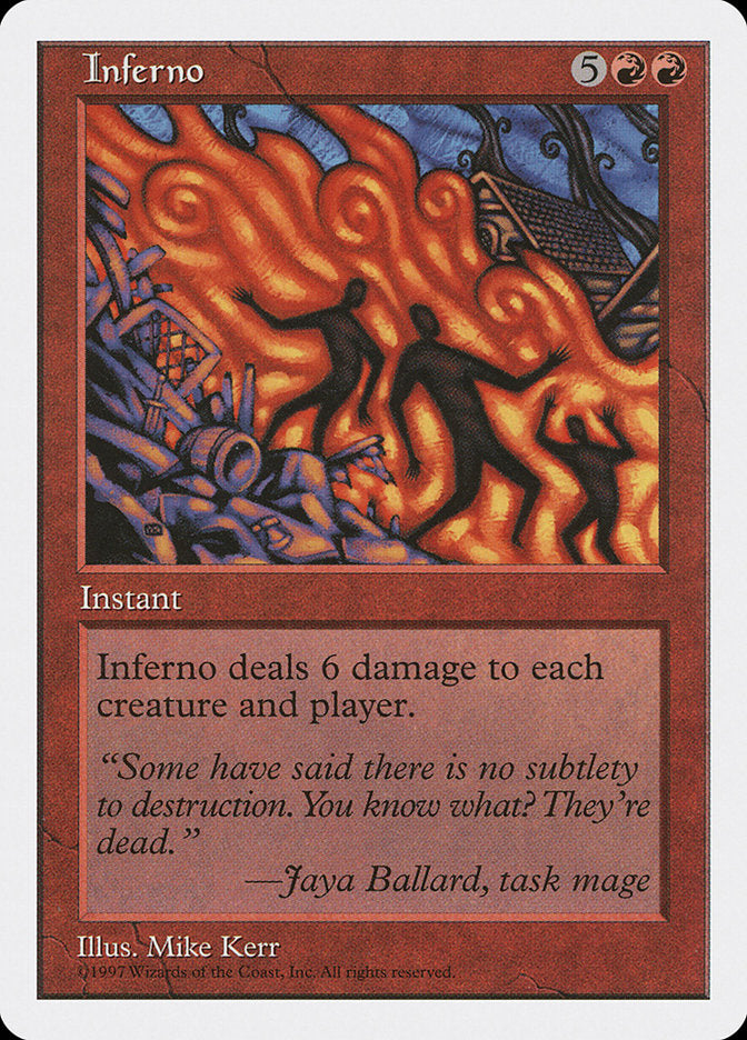 Inferno [Fifth Edition] | Card Merchant Takapuna