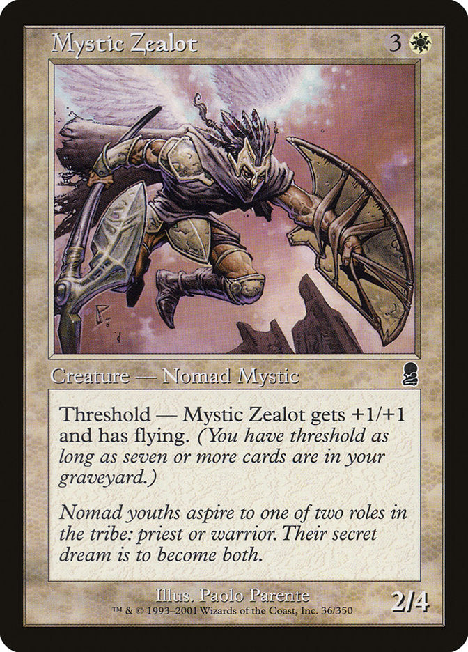 Mystic Zealot [Odyssey] | Card Merchant Takapuna