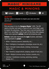 Magic & Minions (Magic Minigame) [Dungeons & Dragons: Adventures in the Forgotten Realms Minigame] | Card Merchant Takapuna