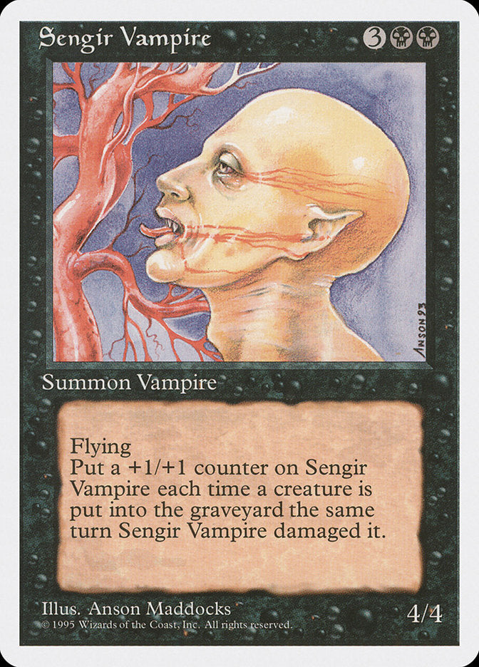 Sengir Vampire [Fourth Edition] | Card Merchant Takapuna