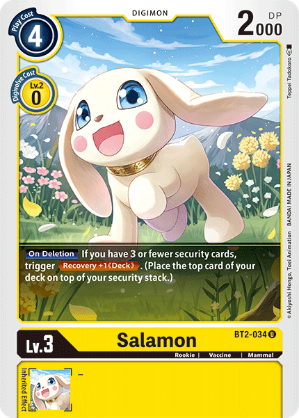 Salamon [BT2-034] [Release Special Booster Ver.1.5] | Card Merchant Takapuna