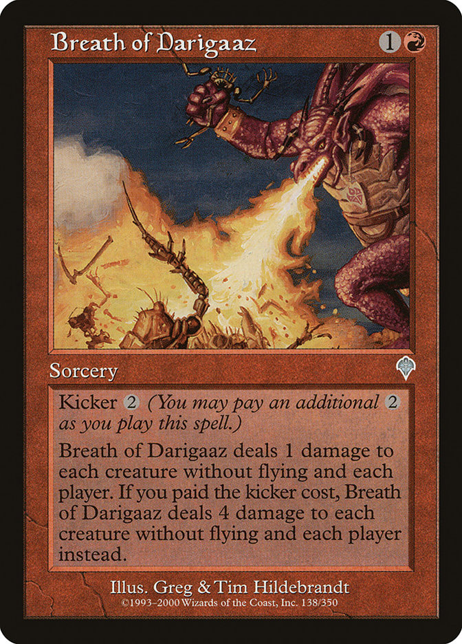 Breath of Darigaaz [Invasion] | Card Merchant Takapuna