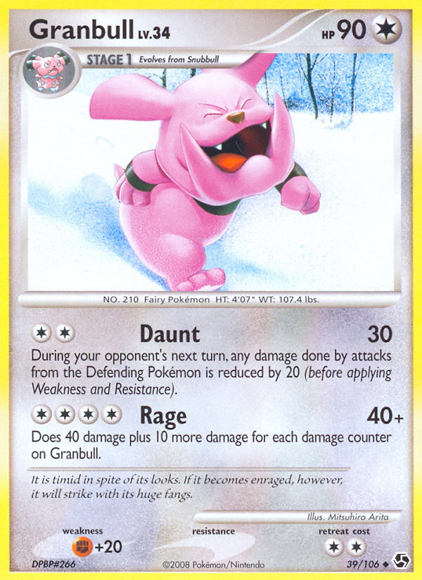 Granbull (39/106) [Diamond & Pearl: Great Encounters] | Card Merchant Takapuna