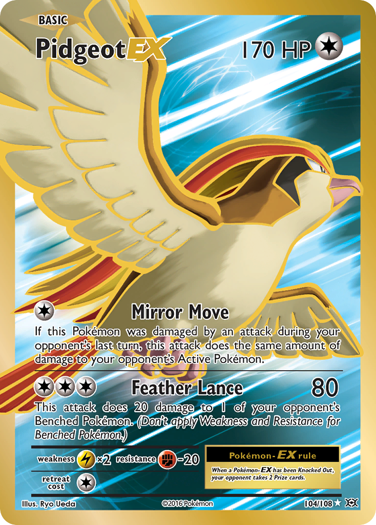 Pidgeot EX (104/108) [XY: Evolutions] | Card Merchant Takapuna