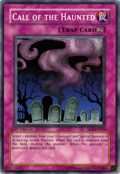 Call Of The Haunted [SD5-EN033] Common | Card Merchant Takapuna