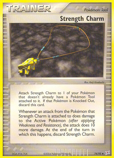 Strength Charm (74/95) [EX: Team Magma vs Team Aqua] | Card Merchant Takapuna