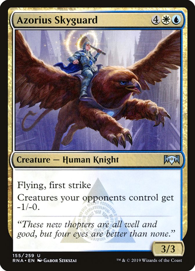 Azorius Skyguard [Ravnica Allegiance] | Card Merchant Takapuna