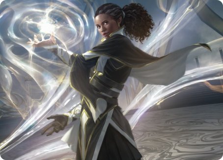 Clever Lumimancer Art Card [Strixhaven: School of Mages Art Series] | Card Merchant Takapuna