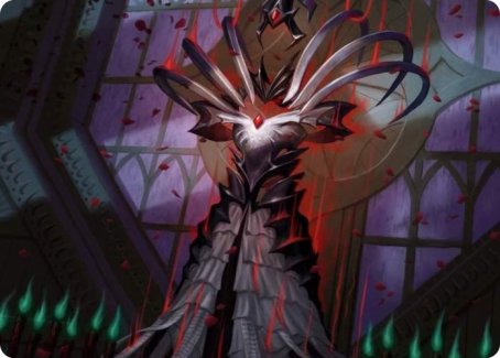 Bride's Gown Art Card [Innistrad: Crimson Vow Art Series] | Card Merchant Takapuna