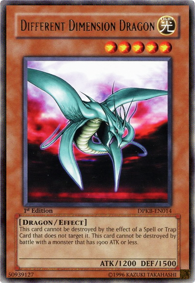 Different Dimension Dragon [DPKB-EN014] Rare | Card Merchant Takapuna