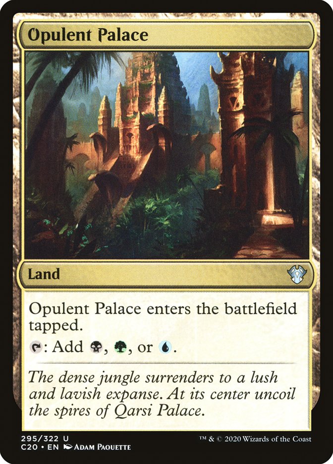 Opulent Palace [Commander 2020] | Card Merchant Takapuna