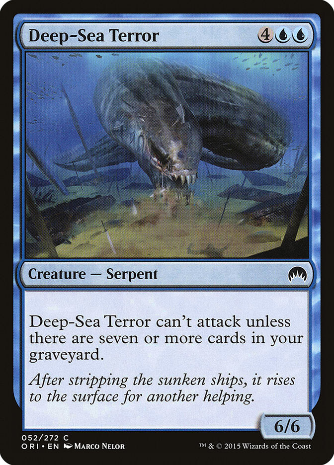 Deep-Sea Terror [Magic Origins] | Card Merchant Takapuna