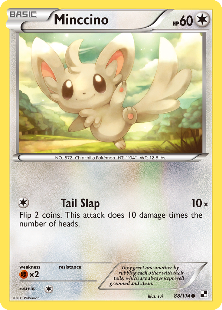 Minccino (88/114) [Black & White: Base Set] | Card Merchant Takapuna