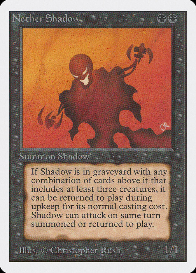 Nether Shadow [Unlimited Edition] | Card Merchant Takapuna